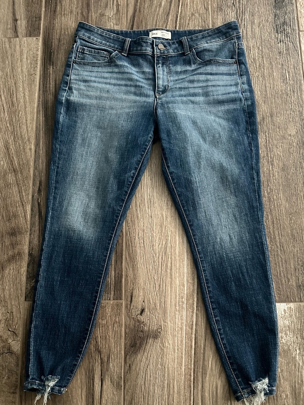 BKE Mid-rise Universal Fit Ankle Skinny Jeans.